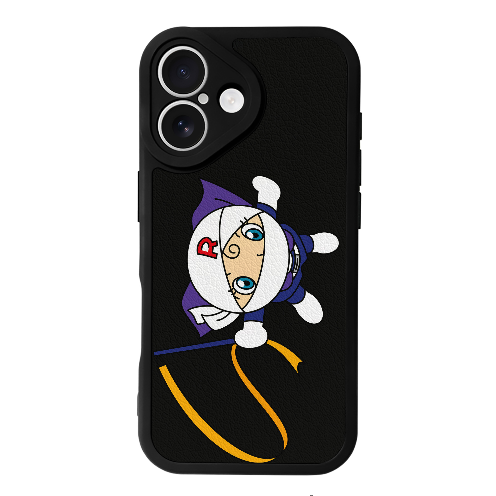 （画像用） アンパンマン Anpanman 【iPhone 16シリーズ対応】シリコンスマホケース（レザー調） 材質：シリコン